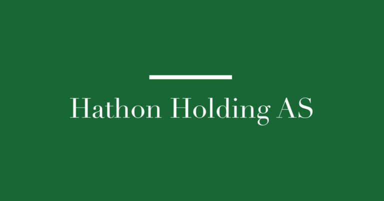Hathon Holding AS